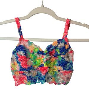 Victoria’s Secret PINK Multicolor Lace Bralette Size S